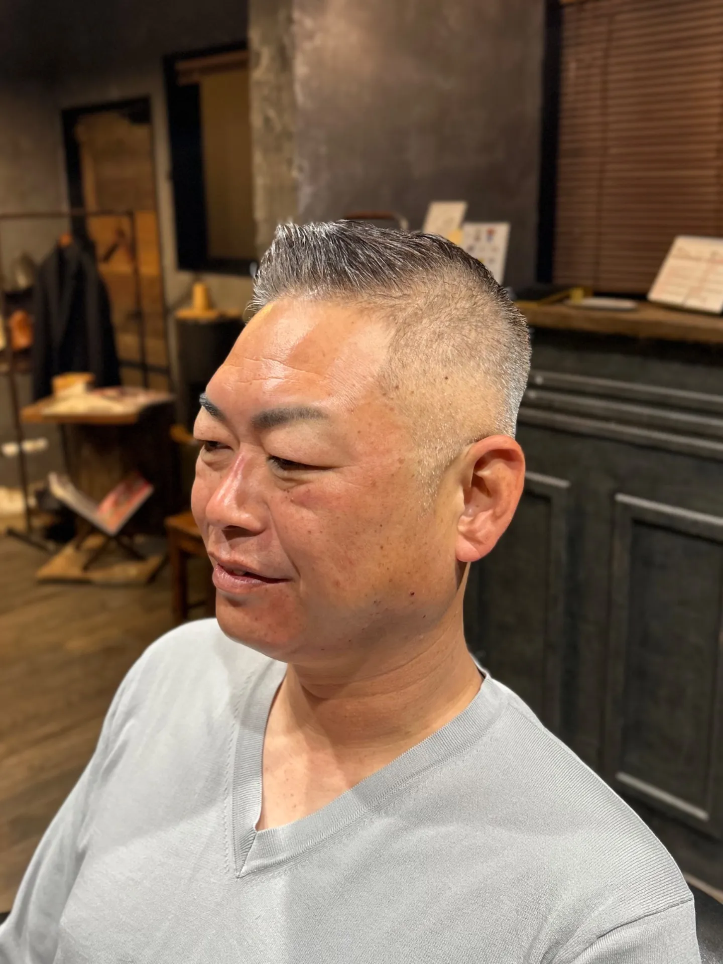 ソフトフェード&シンサイ風ショート