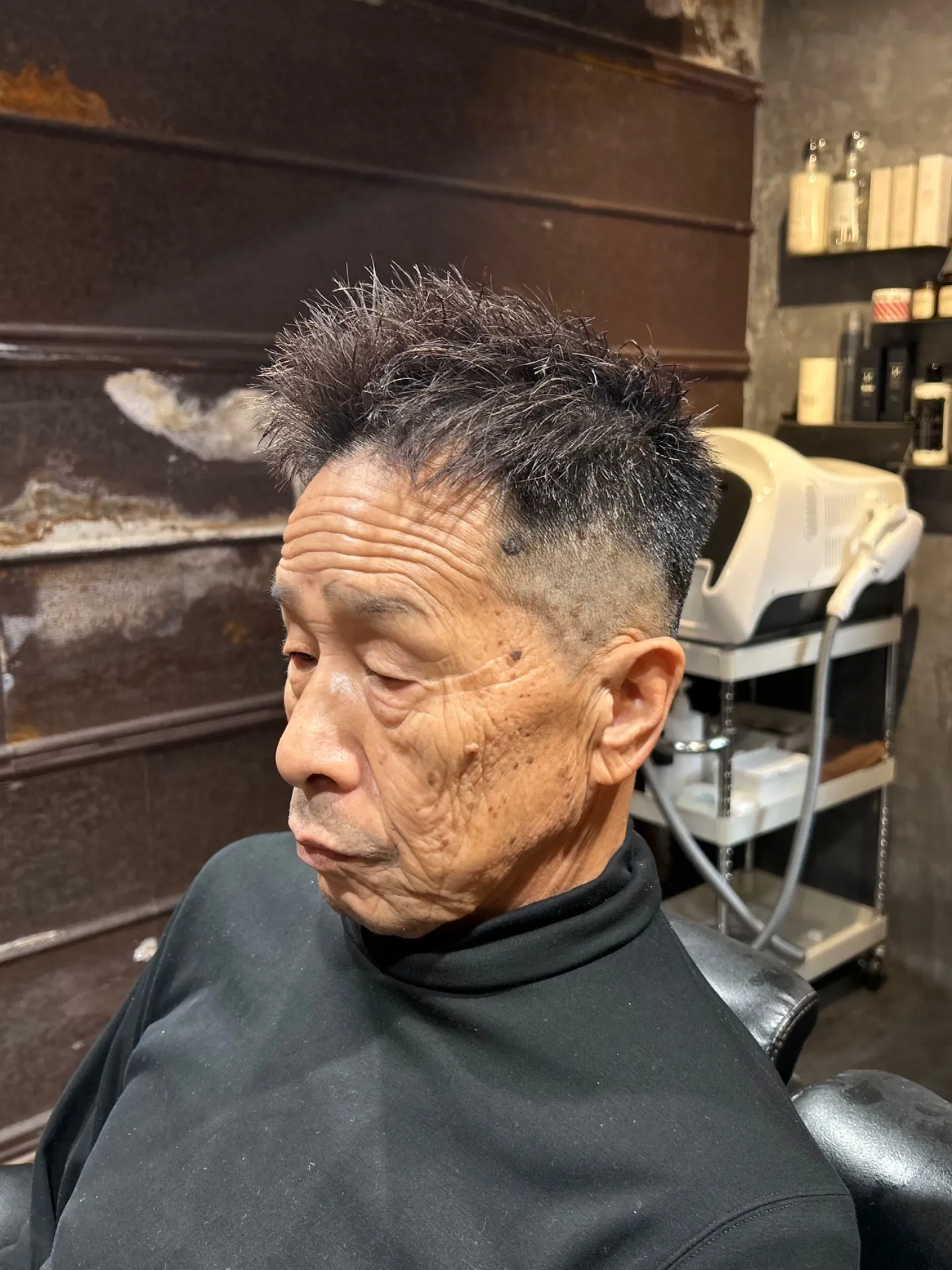 アップバングソフトフェード 0.8mm〜